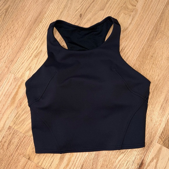 LIKE NEW Lululemon Invigorate Training Tank Top Black Size 8 - Picture 3 of 9